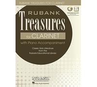Rubank Treasures for Clarinet: With Piano Accompaniment, Classic Solo Literature from the Rubank Educational Library: With Online Audio