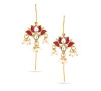 Rubans Orecchino da donna in oro 22 carati con perle