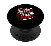Rubare cuori come rubare basi Softball Baseball Batter PopSockets PopGrip Adesivo