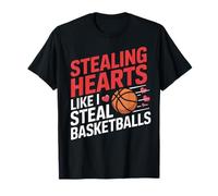 Rubare Cuori Come rubare palloni da Basket Valentine Boys Maglietta