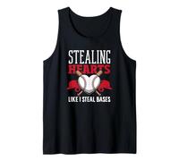 Rubare Cuori Come rubo basi Giocatore di Baseball Canotta