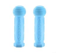Rubber Bike Grips for Kids Non-Slip Handlebar Pair Blue | Non-slip texture, secure hold, option, fits standard bars, easy slide-on install