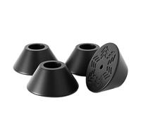 Rubber Cane Foot Covers 4 Pack Anti Slip Walker Leg Tips, Replaceme
