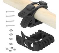 Rubber Clamp Quick Release - Heavy Duty Shovel Mount | Roof Rack Clips