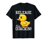 Rubber Duck Lover Rubber Ducky rilascia The Quackin Maglietta