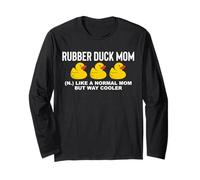 Rubber Duck Mom Definizione per la festa della mamma, anatra di gomma Maglia a Manica