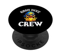 Rubber Duckie Crew - Occhiali da sole in gomma a forma di anatra per bambini PopSockets PopGrip Adesivo