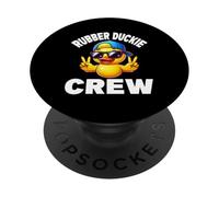 Rubber Duckie Crew - Occhiali da sole per amanti delle anatroccoli PopSockets PopGrip Adesivo