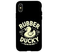 Rubber Ducky You're the One Rubber Duck Custodia per iPhone X/XS