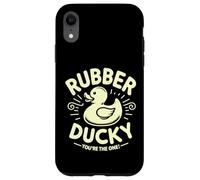 Rubber Ducky You're the One Rubber Duck Custodia per iPhone XR