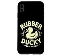 Rubber Ducky You're the One Rubber Duck Custodia per iPhone XS Max