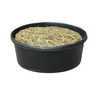 Rubber Feed Bowl - 4L Horse Feed Bucket, Durable Flexible Water Trough Dust Bath Container, Portable Outdoor Ranch Feeding Solution For Small Animals Cat Duck Chicken Goat Livestock Farm Use