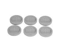 Rubber Furniture Pads 6PCS | Grip Enhancing Floor Protectors for Chair Legs/Bed/Cabinet | Scratch Reduction Stoppers for Hardwood & Tile Floors