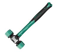 Rubber Hammer | Heavy Duty Mallet, Non-Slip Grip, Soft Double-Sided Head, Ergonomic Handle Tool, Portable Lightweight Mallet for Dorm, Bed, Workshop, Outdoor DIY, Construction Use, Professional