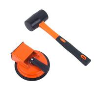 Rubber Hammer Suction Grip Lifter for Secure Transport of Flooring Materials Floor Gaps Fixing Tool for Wood Tiles Tiles Lifting Suction Cup