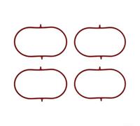 Rubber Intake Manifold Gaskets 2700960180 Red Orange | Heat-resistant rubber, prevents air leakage, fits turbo engines, OEM 2700960180, long per service life