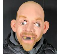 RUBBER JOHNNIES TM Maschera Uomo John Tiger King Hillbilly in Lattice