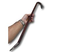 RUBBER JOHNNIES TM Scalpello In Schiuma REALISTICO PU 24" Rosso Horror