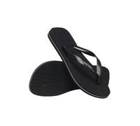 Rubber Logo Filete Black - Pantofole da uomo, nero, 39.5 EU