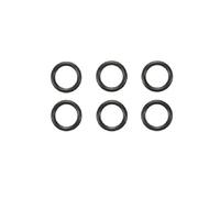 Rubber Rings 6pcs For 13-12mm Double Alum Roller Mini4WD Tamiya cod. 94812