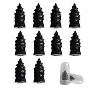 Rubber Screw Tire Plugs - Automotive Puncture Sealing Nails, Compact Repair Kit For Tubeless Tyres, Strong Rubber Screws With Easy Install Feature | Essential Roadside Fixing Tool For Car Bi