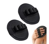 Rubber Shower Scrubber, Double Sided Body Washer, Bath Cleaning Brush