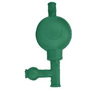 Rubber Suction Bulb - Filler Pipetta per Laboratorio con 3 Valvole (Verde) per Uso Sicuro e Quantitativo