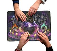 Rubber Tarocchi Reading Board, Witchery Board, Precision-Crafted Square Design, Psychic Development Tool, Divination Accessories for Rituals and Spiritual Practice