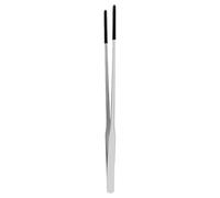 Rubber Tip Reptile Feeding Tongs - 1 pz Feeding Tongs | Extra Long Stainless Steel Reptile Feeding Tongs With Rubber | 10.6 Inches Stainless Steel Bearded Dragon Tank Accessories For Aquarium Or Craft