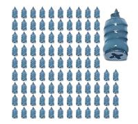 Rubber Tire Repair Nails - 100-Piece DIY Quick Vacuum Tire Plug Kit