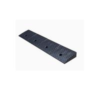 Rubber Uphill Pad, Thickened Rubber Curb Slope, Step Slope Pad, For Garage Steps, Curbs, Store Entrances(100x4x15cm)