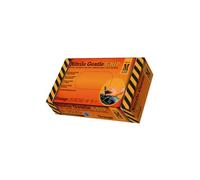 Rubberex Guanto Nitrile Orange 8,5 g, misura M, confezione da 50