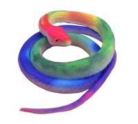 Rubberlange, Serpente Falso, Ripieno Di Serpente Per Allontanare Gli Uccelli Di 70 Cm Di Serpente Realistico, Giocattoli Falsi Di Serpente, Regali Di Festa Di Halloween Per Accessori Da Giardino, Per
