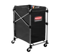 Rubbermaid 1871643 X-Cart Carrello Pieghevole, 150 L, Grigio