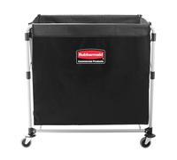 Rubbermaid 1871644 X-Cart Carrello Pieghevole, 300 L, Grigio