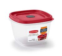 Rubbermaid 2030330 Easy Find Vented Lid Food Storage Containers, 7-Cup (3)