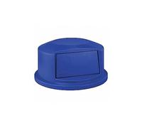 Rubbermaid Commercial Brute Round HDPE Dome top, 44 Gallon, Blue, 1