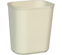 Rubbermaid Commercial FG254100BEIG - Cestino per rifiuti in poliestere termoindurente, resistente al fuoco, colore: beige