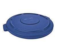 Rubbermaid Commercial FG263100BLUE Products BRUTE - Coperchio per pattumiere, 32 litri, colore: Blu