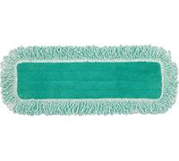 Rubbermaid Commercial FGQ42400GR00 Hygen Microfiber Hall Dust mop Pad, Dry, single-sided, 61 cm, verde, 24", Green, 1