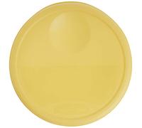 Rubbermaid Commercial Products 1980336 Coperchio per Contenitore, Rotondo, 11.4 L, Plastica, Giallo