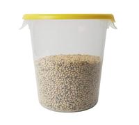 Rubbermaid Commercial Products 1980336 Coperchio per Contenitore, Rotondo, Plastica, Giallo, 7.6 L
