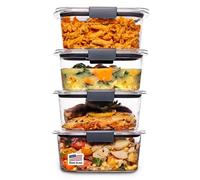 Rubbermaid Commercial Products 2041407 Contenitore per Alimenti, Plastica Senza BPA, Trasparente