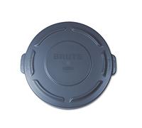 Rubbermaid Commercial Products 261960 Coperchio Rotondo, LLDPE, Grigio