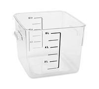 Rubbermaid Commercial Products 6306 Barattolo Rettangolare, 5.7L, Trase, 12 pezzi