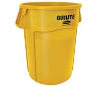 Rubbermaid Commercial Products FG264360YEL Contenitore, 166.5 L, Nero