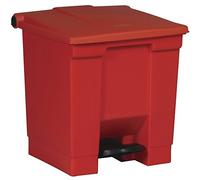 Rubbermaid Commercial Products FG614300 Contenitore Rettangolare, 30.3 L, Rosso