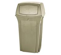 Rubbermaid Commercial Products FG843088 Ranger Contenitore Rettangolare, 132 L, Beige