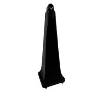 Rubbermaid Commercial Products GroundsKeeper Posacenere da Esterno | da 91,4 cm | Apertura Limitata, Base in Acciaio | 91,4 cm, Nero