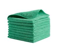 Rubbermaid Commercial Products HYGEN r-40 Panni in Microfibra, Confezione | da 24 | Tessuto Warp-Knit, Codice Colore, Uso a Umido o a Secco | 40,6 x 40,6 cm, Verde